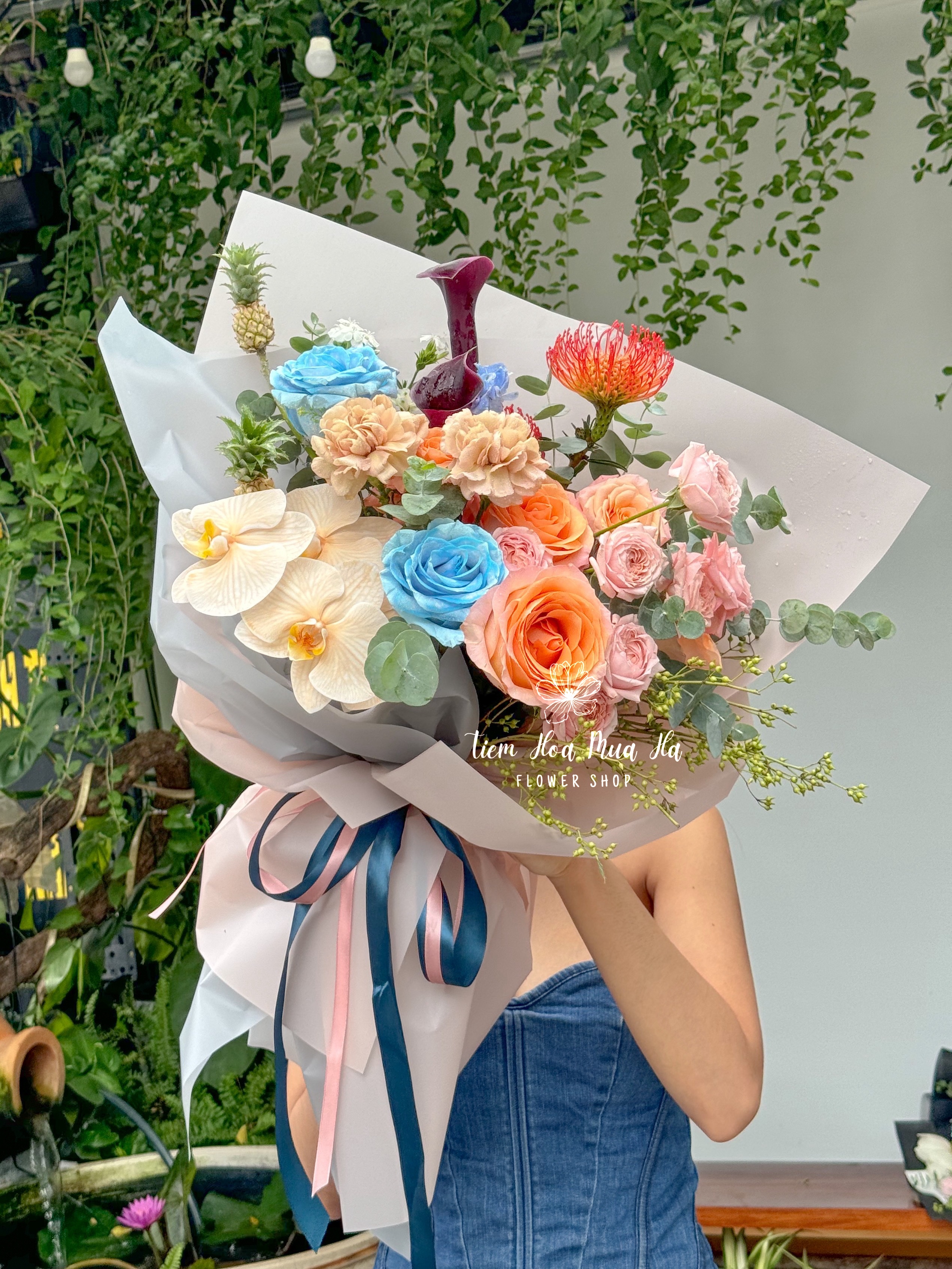 BÓ HOA NHẬP KHẨU - BH115