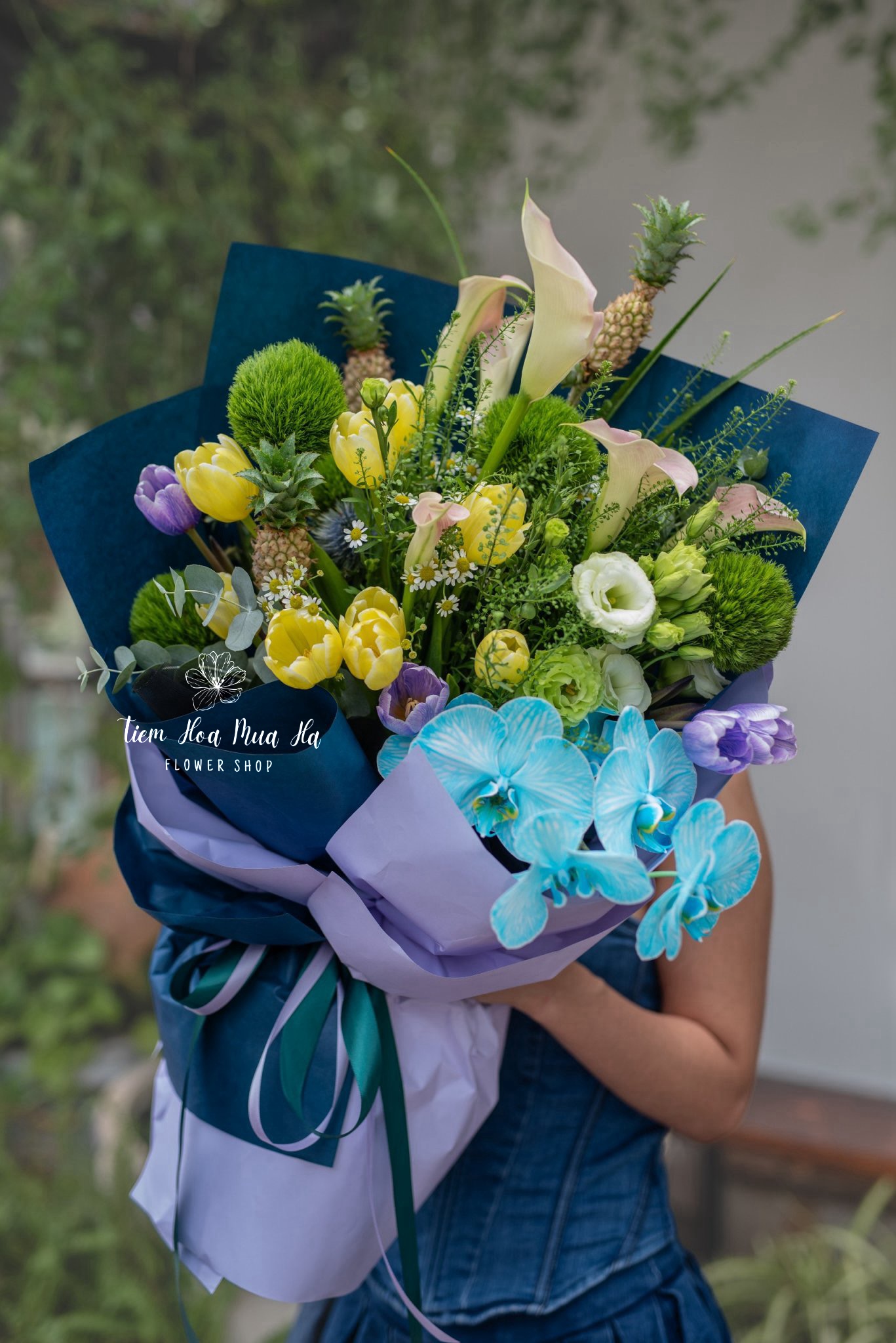 BÓ HOA NHẬP KHẨU - BH129