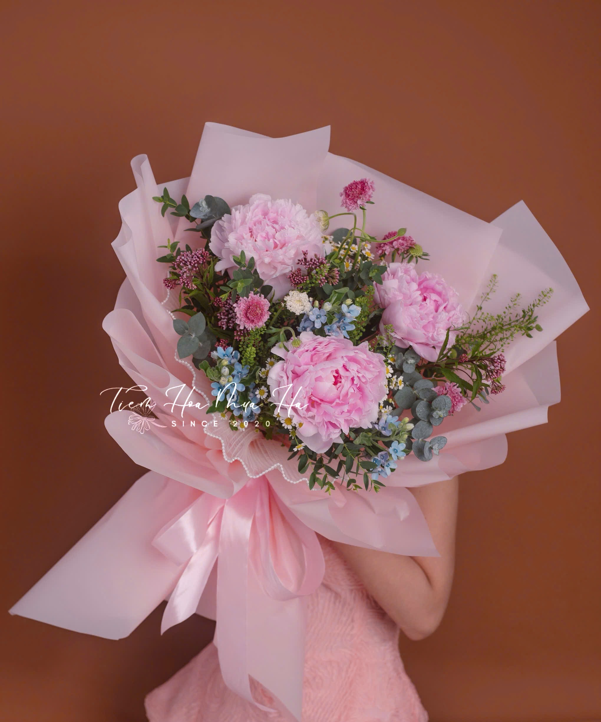 BÓ HOA PEONY - BH152