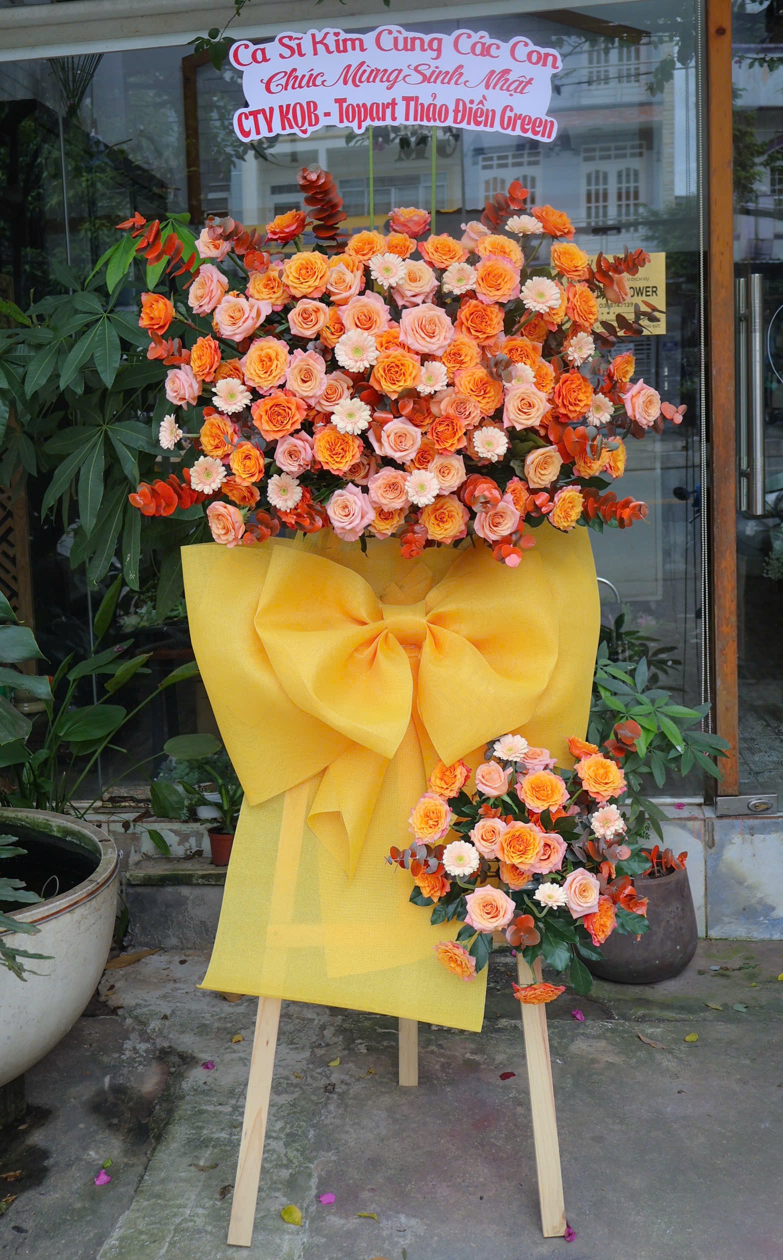 KỆ HOA CHÚC MỪNG - KCM 176