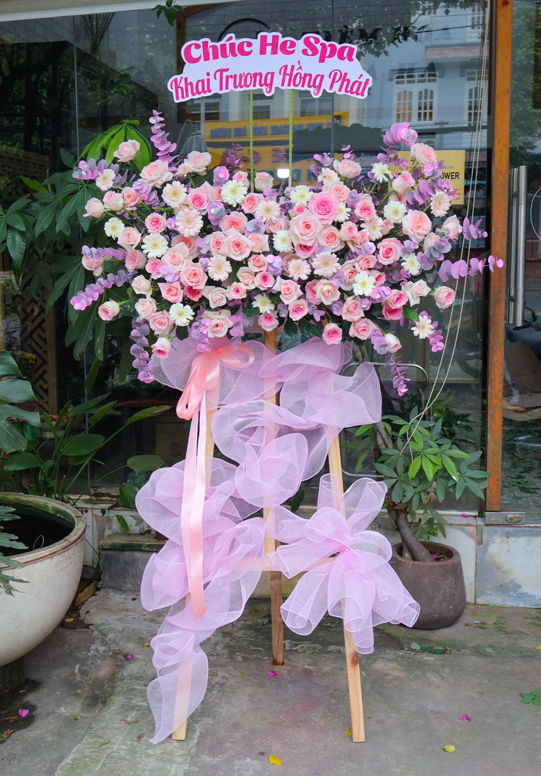 KỆ HOA CHÚC MỪNG - KCM 180
