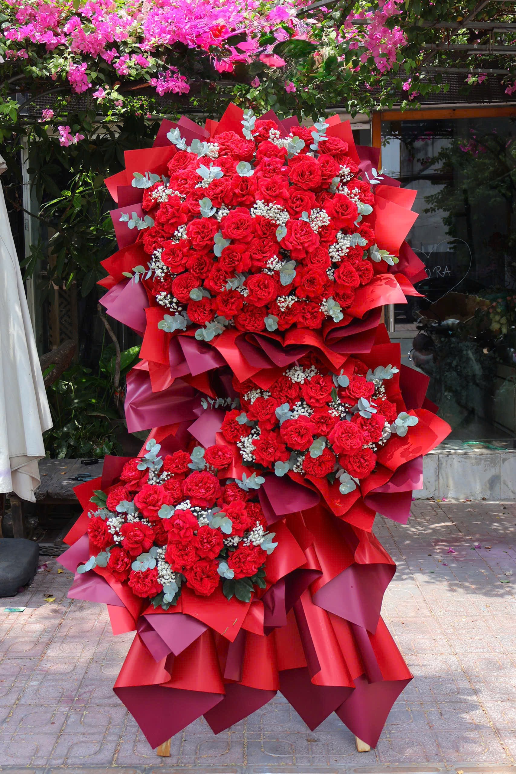 KỆ HOA CHÚC MỪNG - KCM185